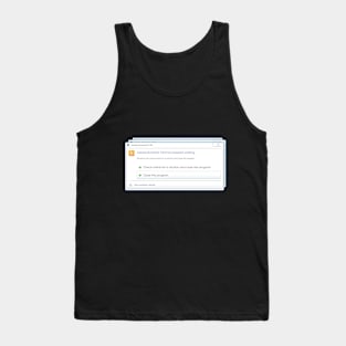 Ai Error program problem Tank Top